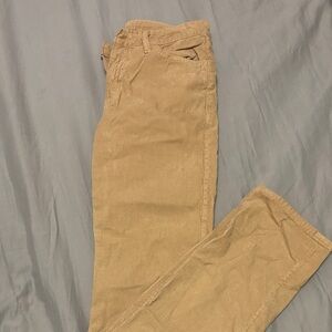 American Apparel Men's Light Brown Corduroy Pants